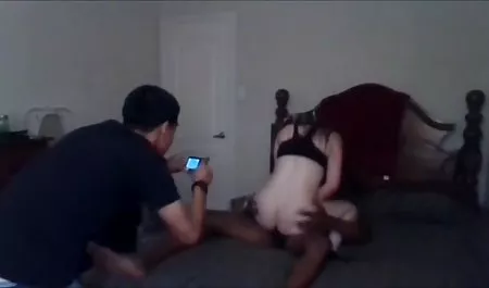 Perras bi lamiendo sus coños antes de trío